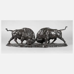 Franz Iffland, kämpfende Wisente