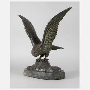 Peder Marius Jensen, auffliegender Adler