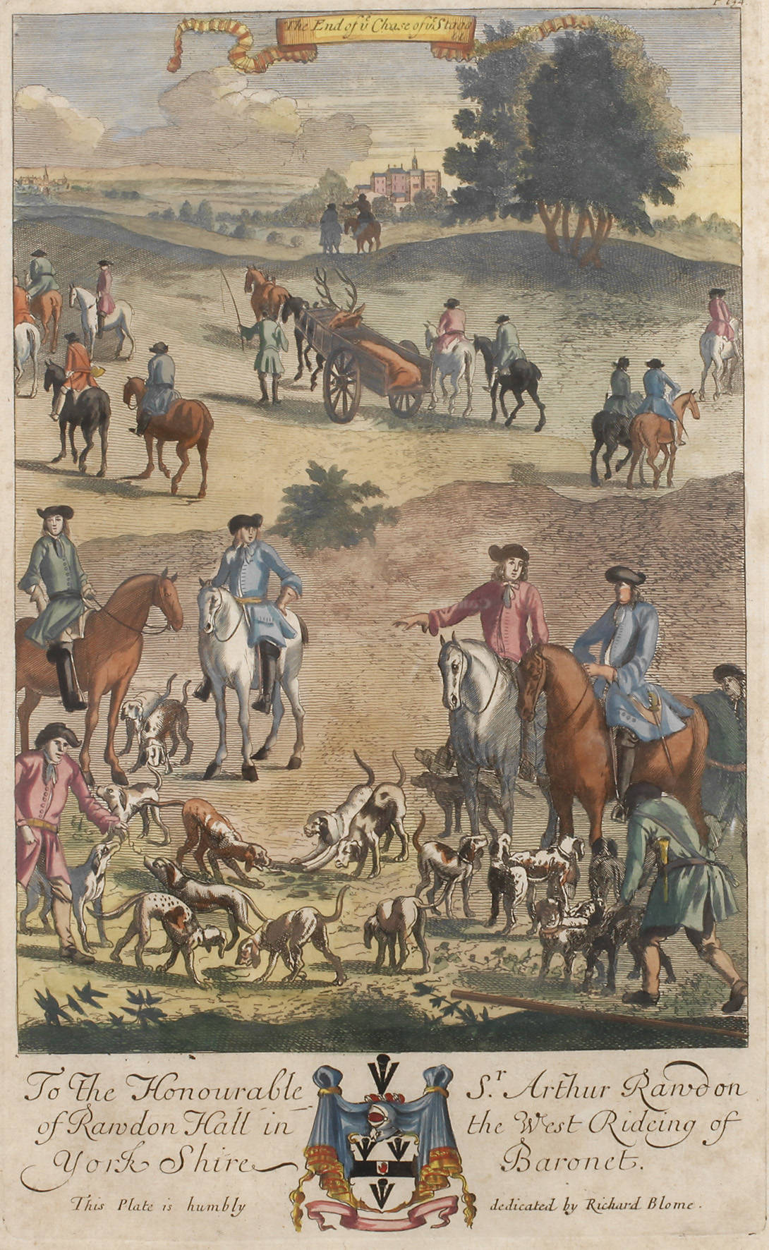 Richard Blome, Nach der Jagd