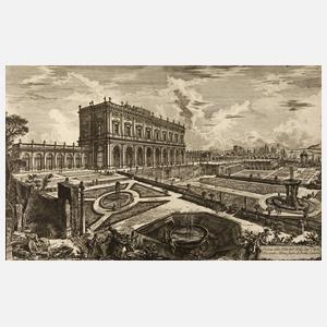 Nach Giovanni Battista Piranesi, Villa Albani in Rom