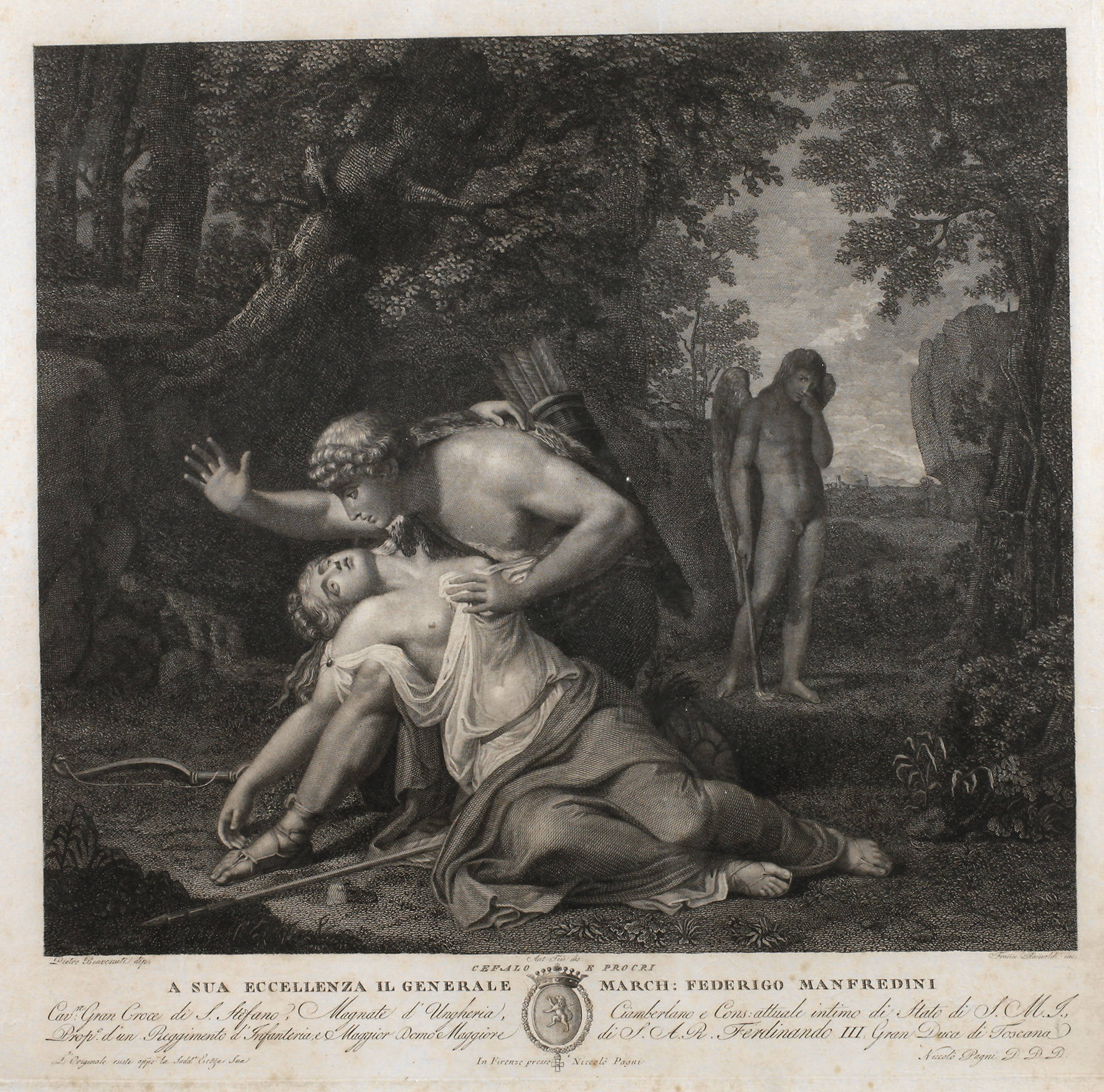 Francesco Rainaldi, ”Prokris und Kephalos”