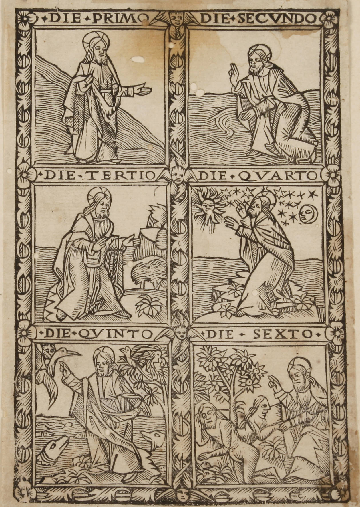 ”Die sechs Schöpfungstage”