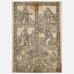 ”Die sechs Schöpfungstage”