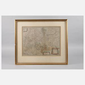 Willem Blaeu, Landkarte Schwaben