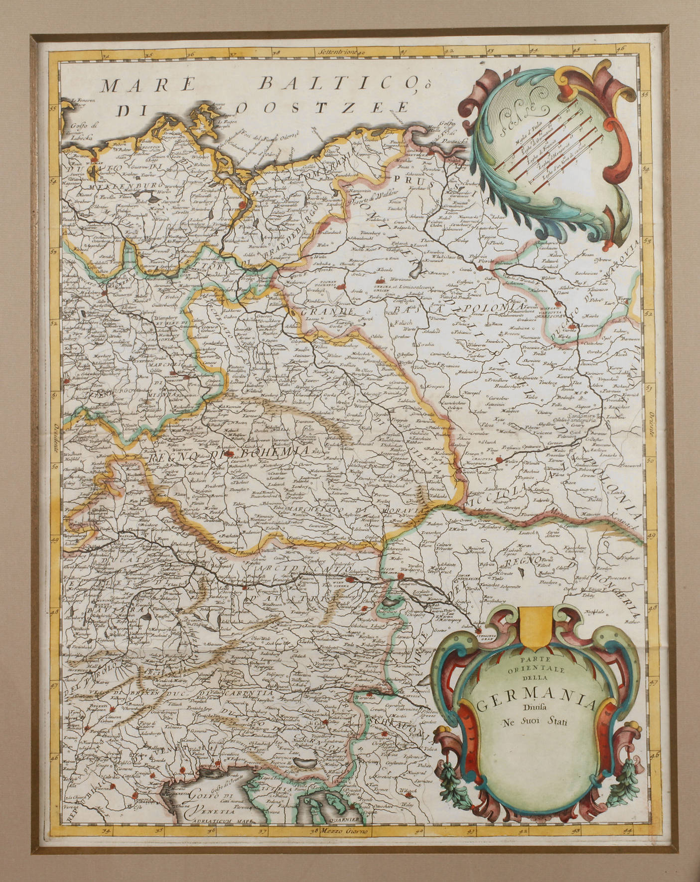 Vincenzo Maria Coronelli, Germania Orientale