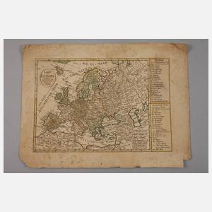 Johann Georg Schreiber, drei Landkarten