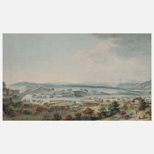 nach Johann Ludwig Aberli, Im Alpenvorland