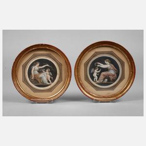 Roch Jean-Baptiste Donas, Paar Punktierstiche