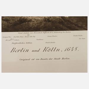 ”Ansicht von Berlin und Kölln um 1648”