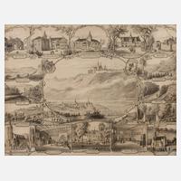 Souvenierblatt Dornburg111