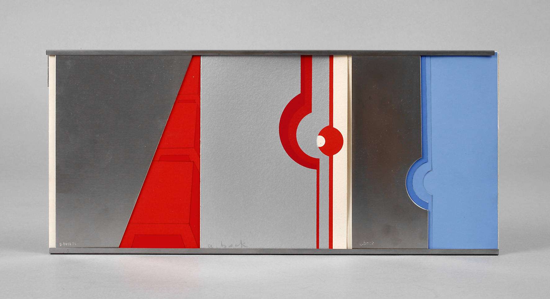 Prof. Gerlinde Beck, Drei kleinformatige Arbeiten