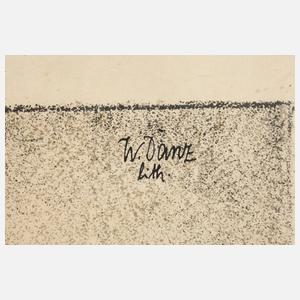 Prof. Wilhelm Danz, Eiche in Sommerlandschaft