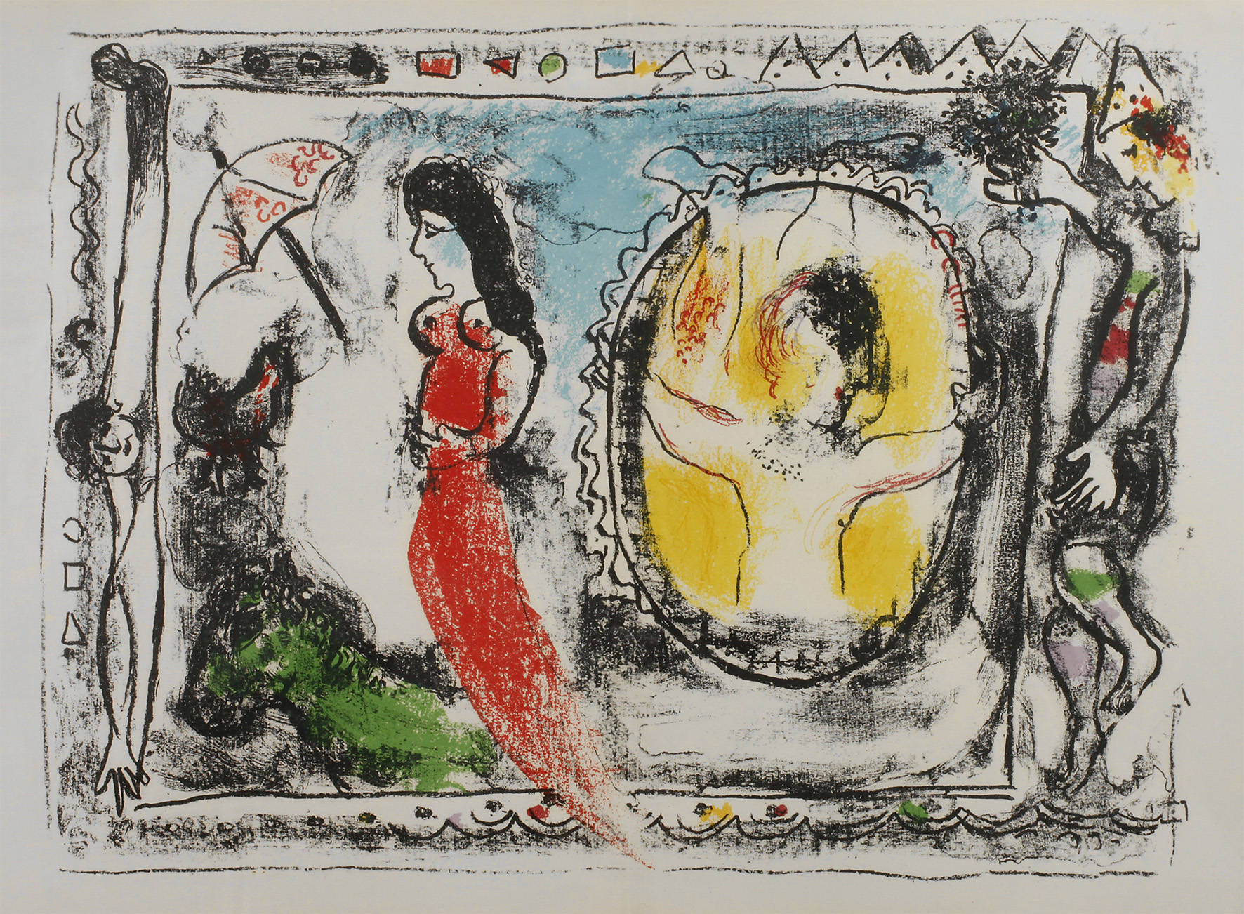 Marc Chagall, ”Derrière le Miroir”
