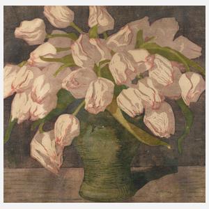 Erna Halleur, Tulpenstrauß