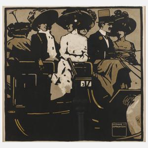 Prof. Ludwig Hohlwein, Die Kutschfahrt