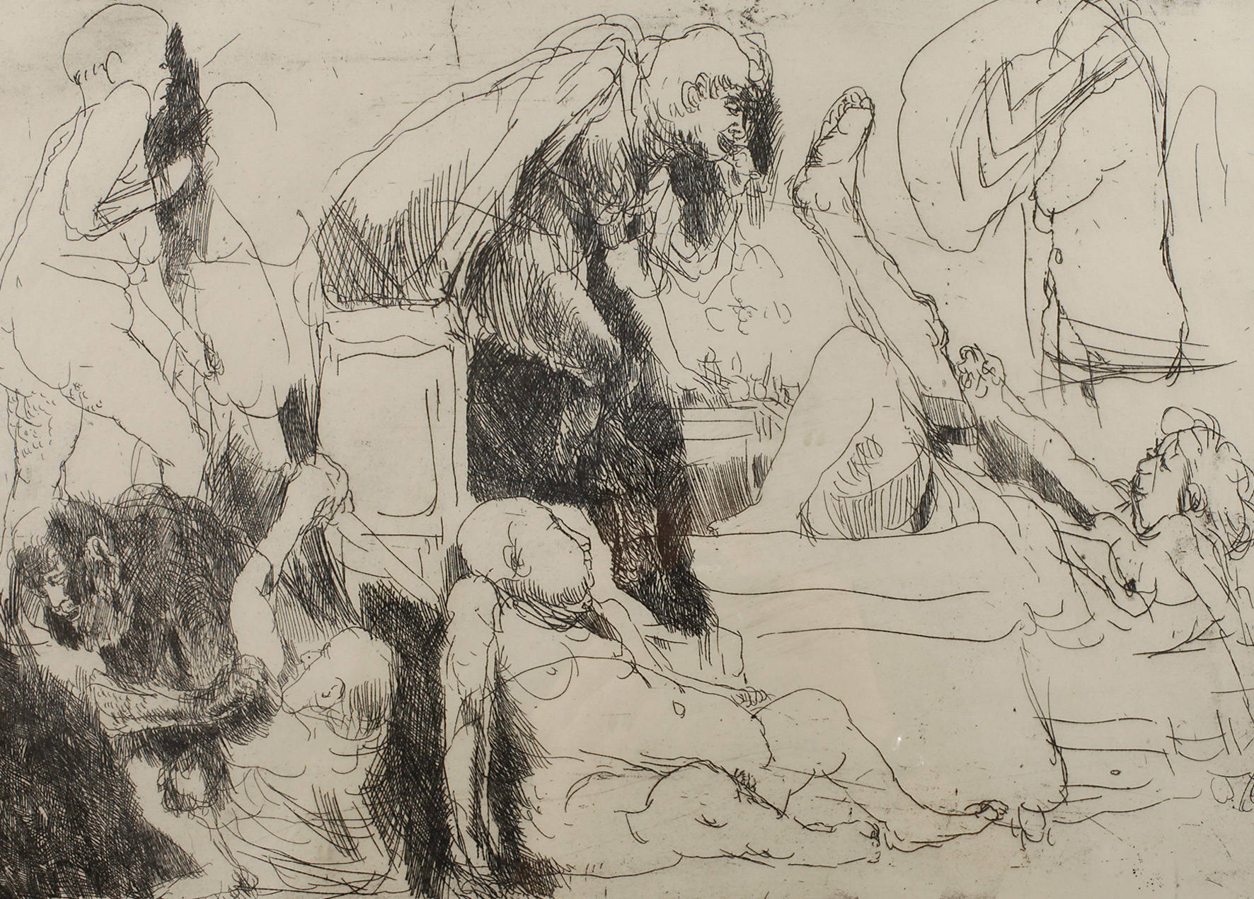 Prof. Alfred Hrdlicka, ”Akte”