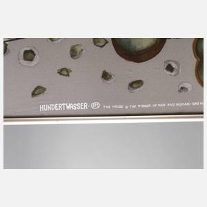 Hundertwasser, ”Das Haus ist das Spiegelbild des Menschen”