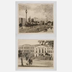 Otto Paetz, Paar Berlinansichten