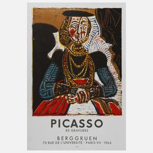 Pablo Picasso, Plakat ”Picasso 85 Gravures”
