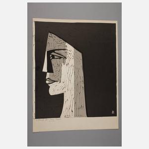 Prof. Horst Strempel, ”Mädchenkopf”