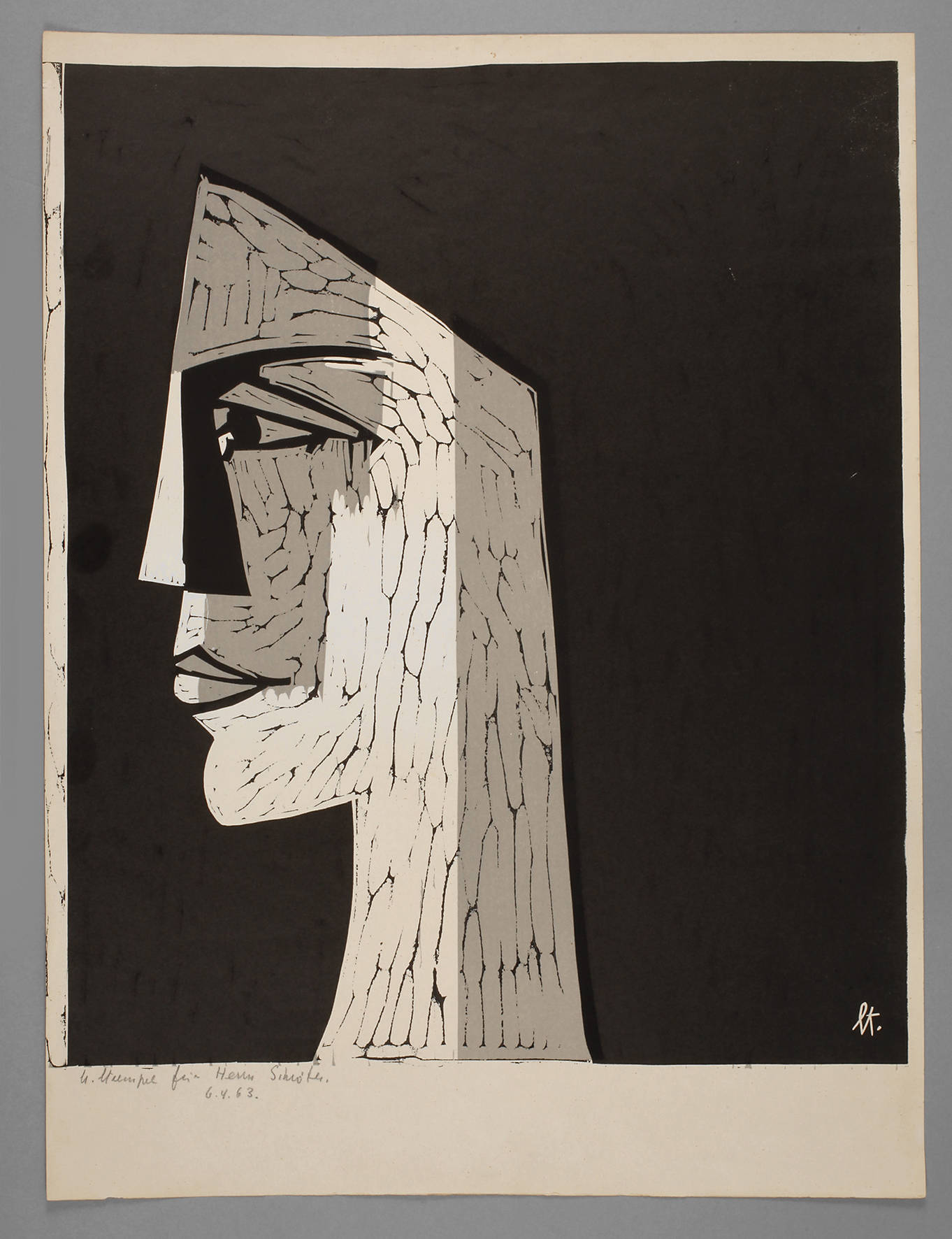 Prof. Horst Strempel, ”Mädchenkopf”