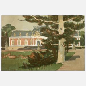 Hermann Teuber, Rokokoschlösschen mit Park