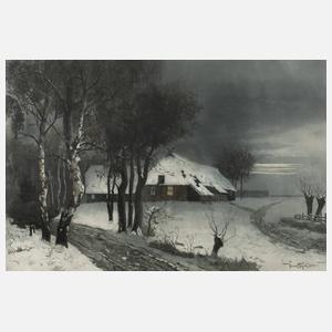 Hermann Thiele, Winterabend