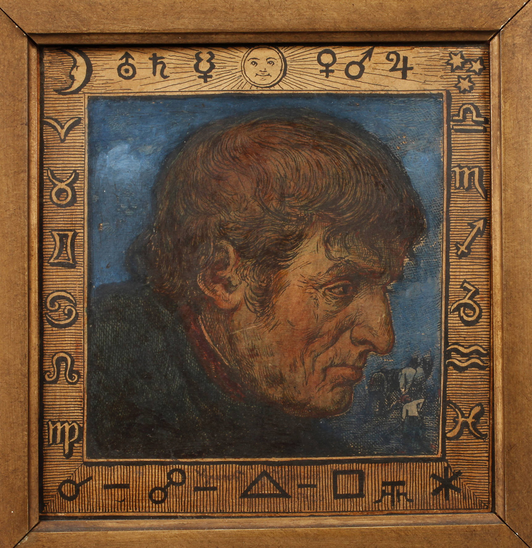 Prof. Hans Thoma, ”Alemannischer Bauer”