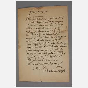 Richard Ziegler, Junge Dame