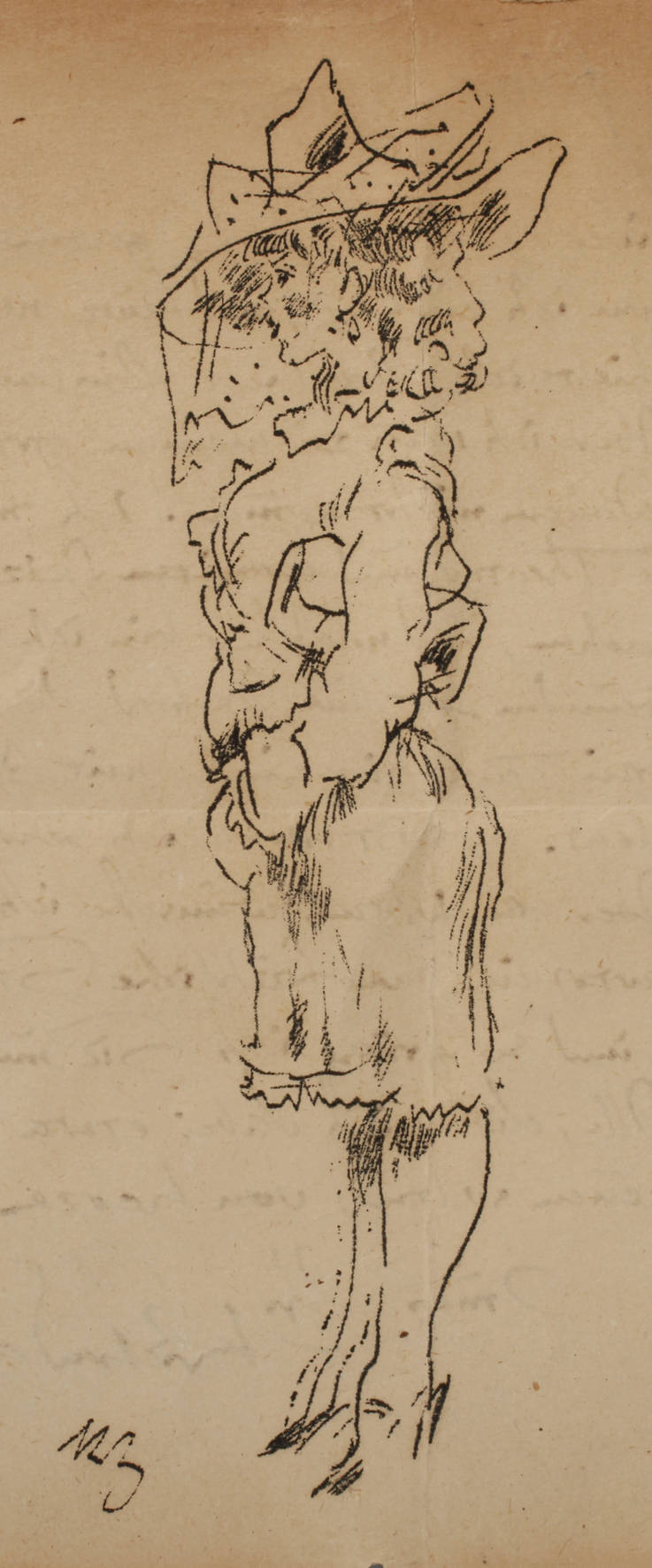 Richard Ziegler, Junge Dame