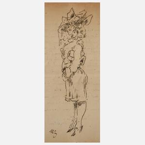 Richard Ziegler, Junge Dame