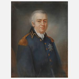 Malerfamilie Tischbein, Würdevoller Herr in Hofuniform