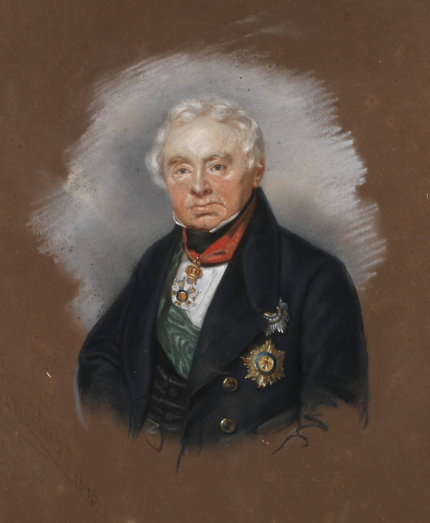 Ernst Adolf von Craushaar, Portrait Johannes von Minckwitz