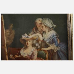 Delacroix, Damen im Atelier