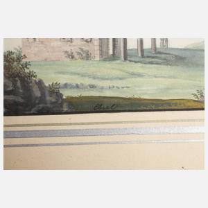 Josef Eberl, Parkruine im Salzkammergut