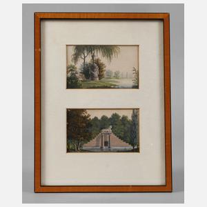 Josef Eberl, Zwei Parkansichten