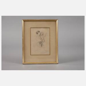 Camilla Garay, Junge Mutter mit ihrem Kind