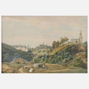 Heinrich Hoffmann, attr., Im Lautertal bei Bensheim