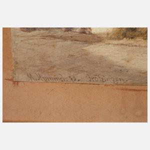 M. Hummel, Ansicht Grötzingen