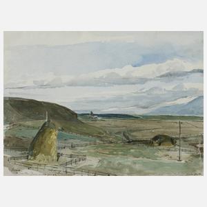 Prof. Adolph Treidler, Landschaft bei Rom