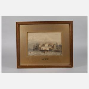 Salomon Leonardus Verveer, Küstenstadt