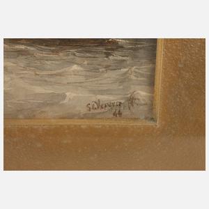 Salomon Leonardus Verveer, Küstenstadt