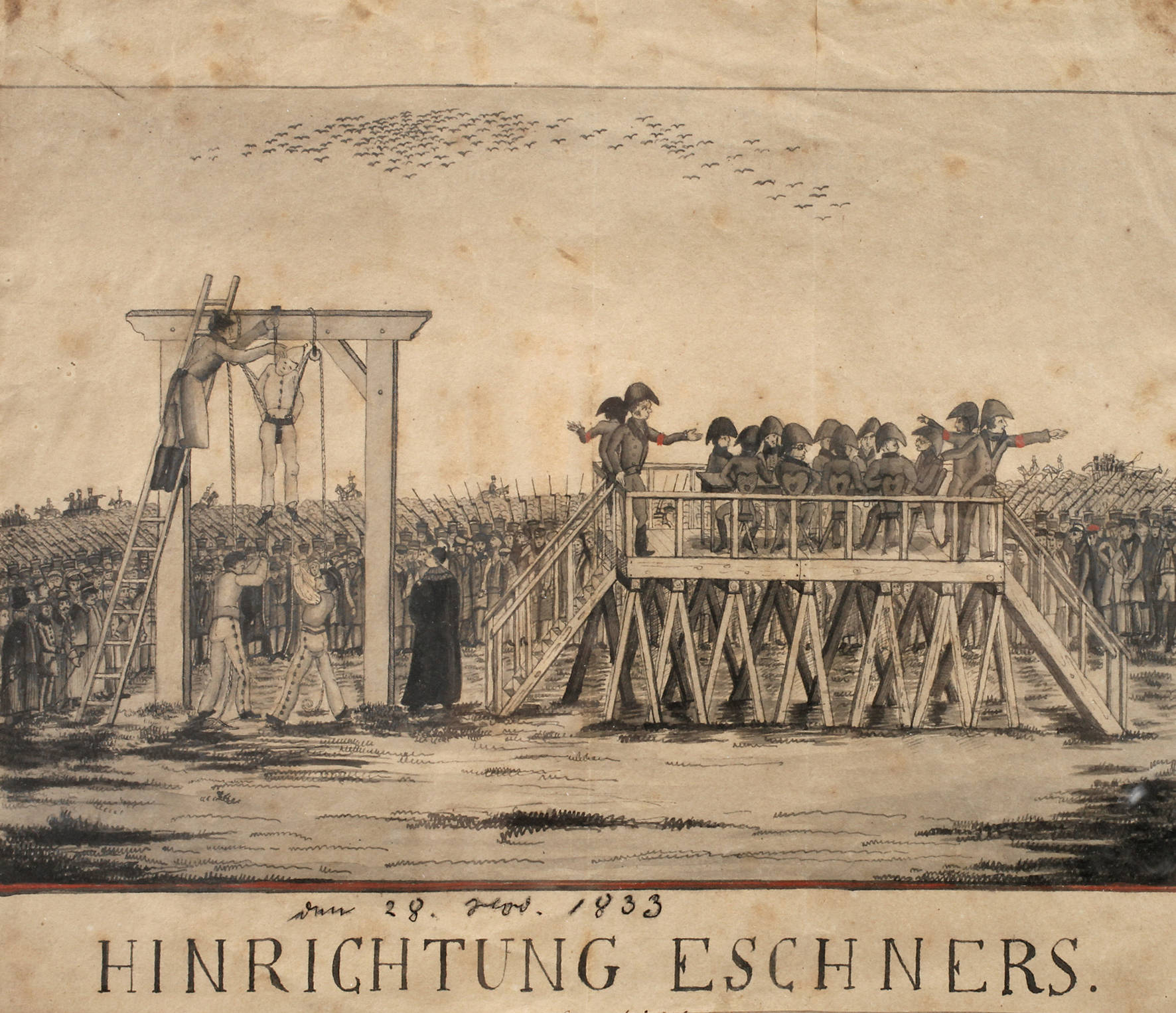 Hinrichtung Eschners in Weimar