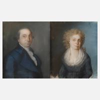 Portraits der Eheleute Dr. Karl und Katharina Steinlein111