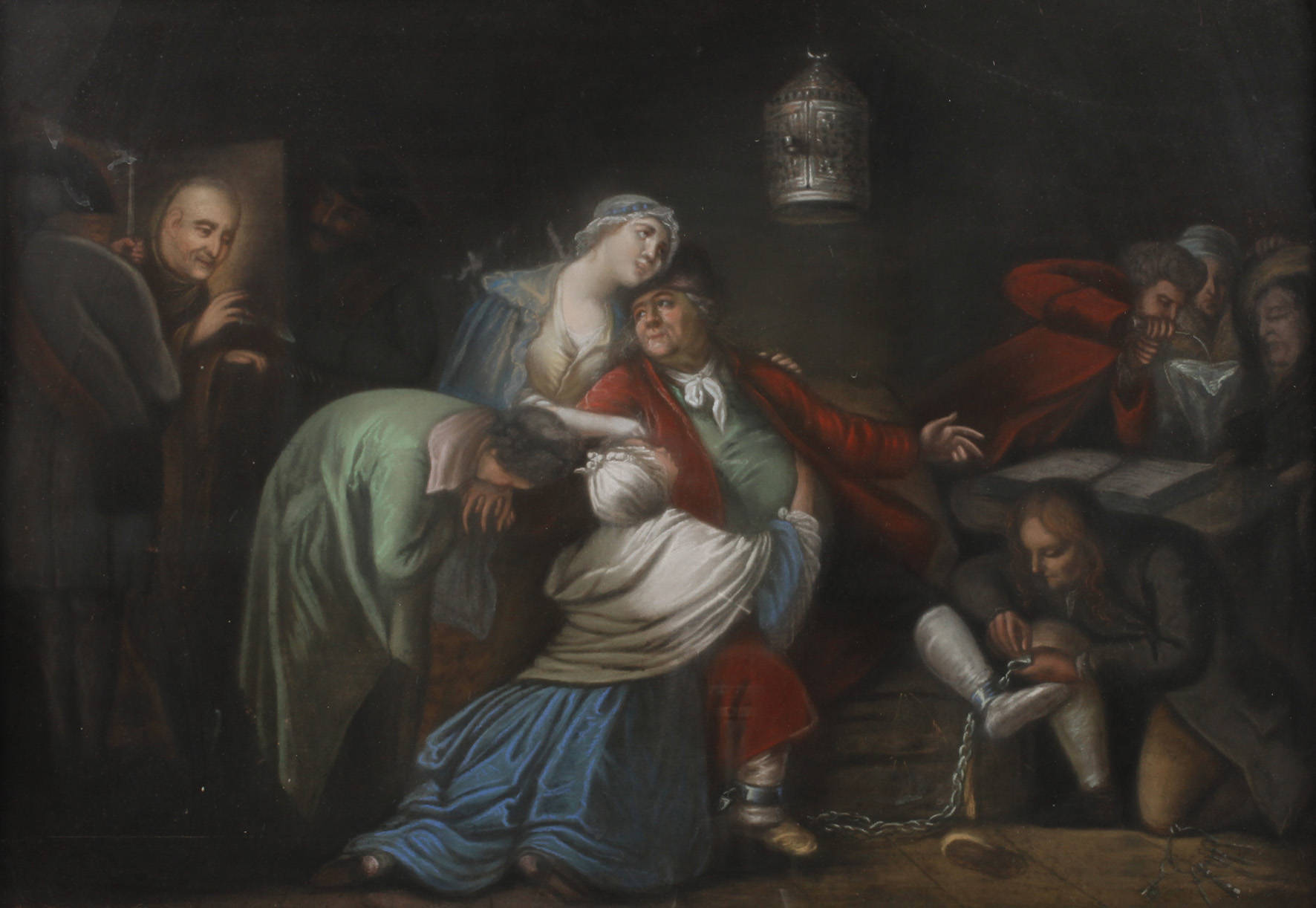 Marie Antoinette und Ludwig XVI. vor der Hinrichtung