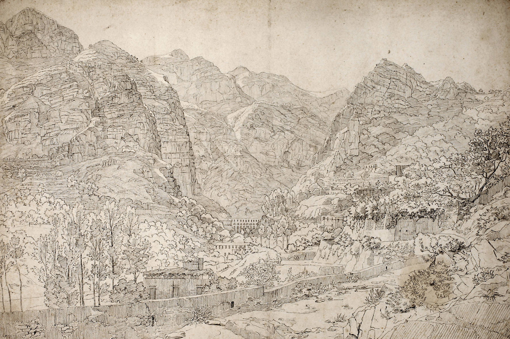 Italienische Berglandschaft