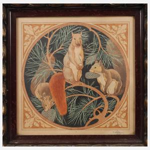 Julius Adam II, attr., Eichhörnchen