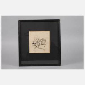 John Alexander Harrington Bird, Das Galopprennen