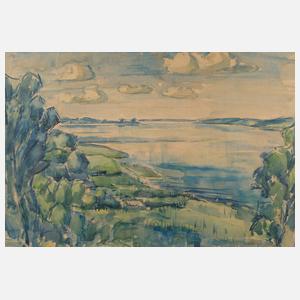 Hans Bunge-Ottensen, Sommerliche Seelandschaft