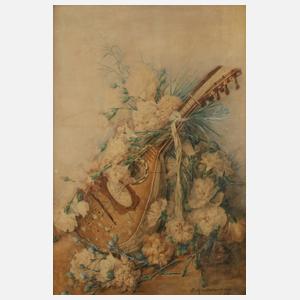 Olga Koudacheff, Stillleben mit Mandoline